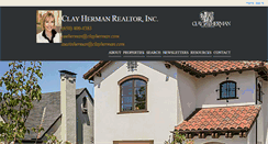 Desktop Screenshot of clayherman.com